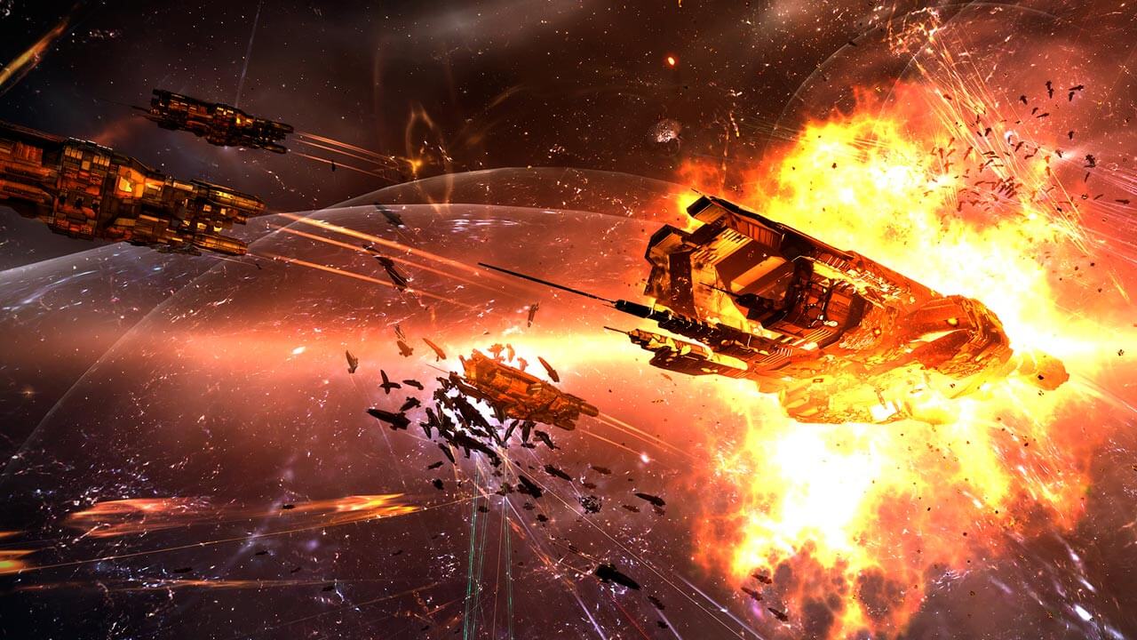 Большая корпоративная война в EVE Online Большая корпоративная война в EVE Online