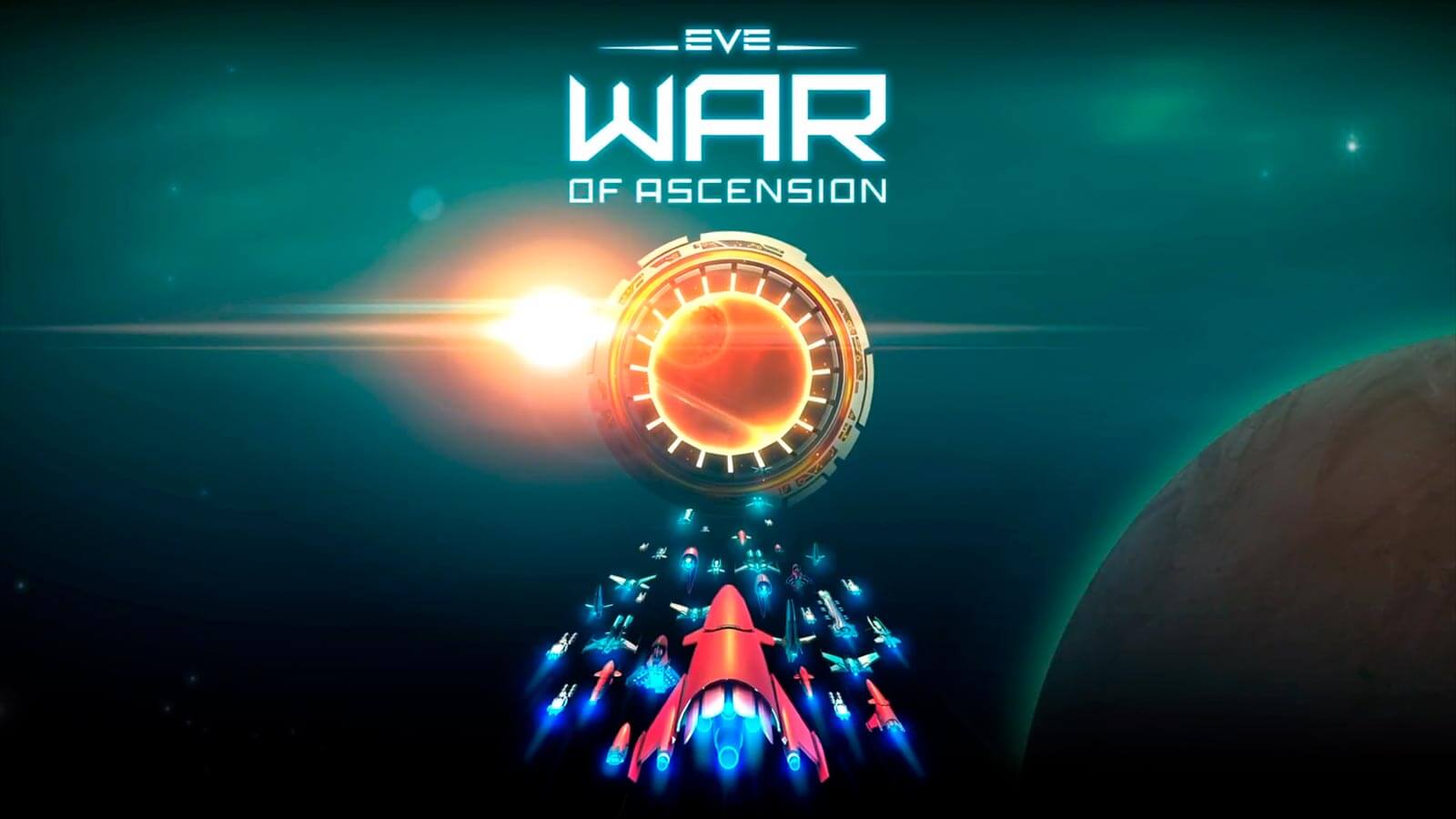 Предварительная обложка игры EVE: War of Ascension