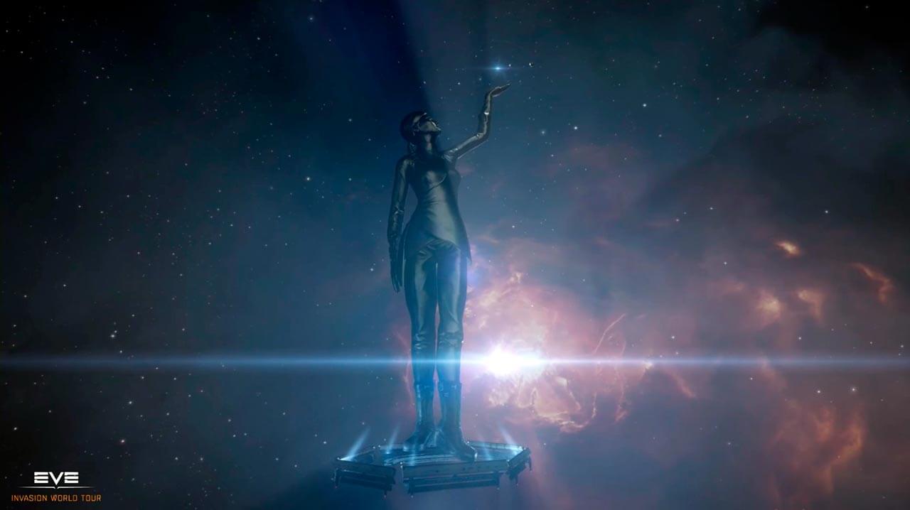 Статуя «The Journey of Katia Sae Memorial» в EVE Online Статуя «The Journey of Katia Sae Memorial» в EVE Online